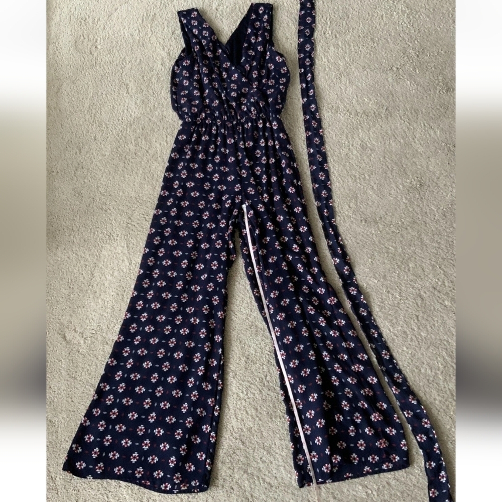 Knapp studio blue Jumpsuit Sz M